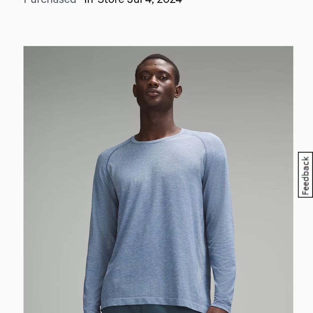 Lululemon Mens Long Sleeve